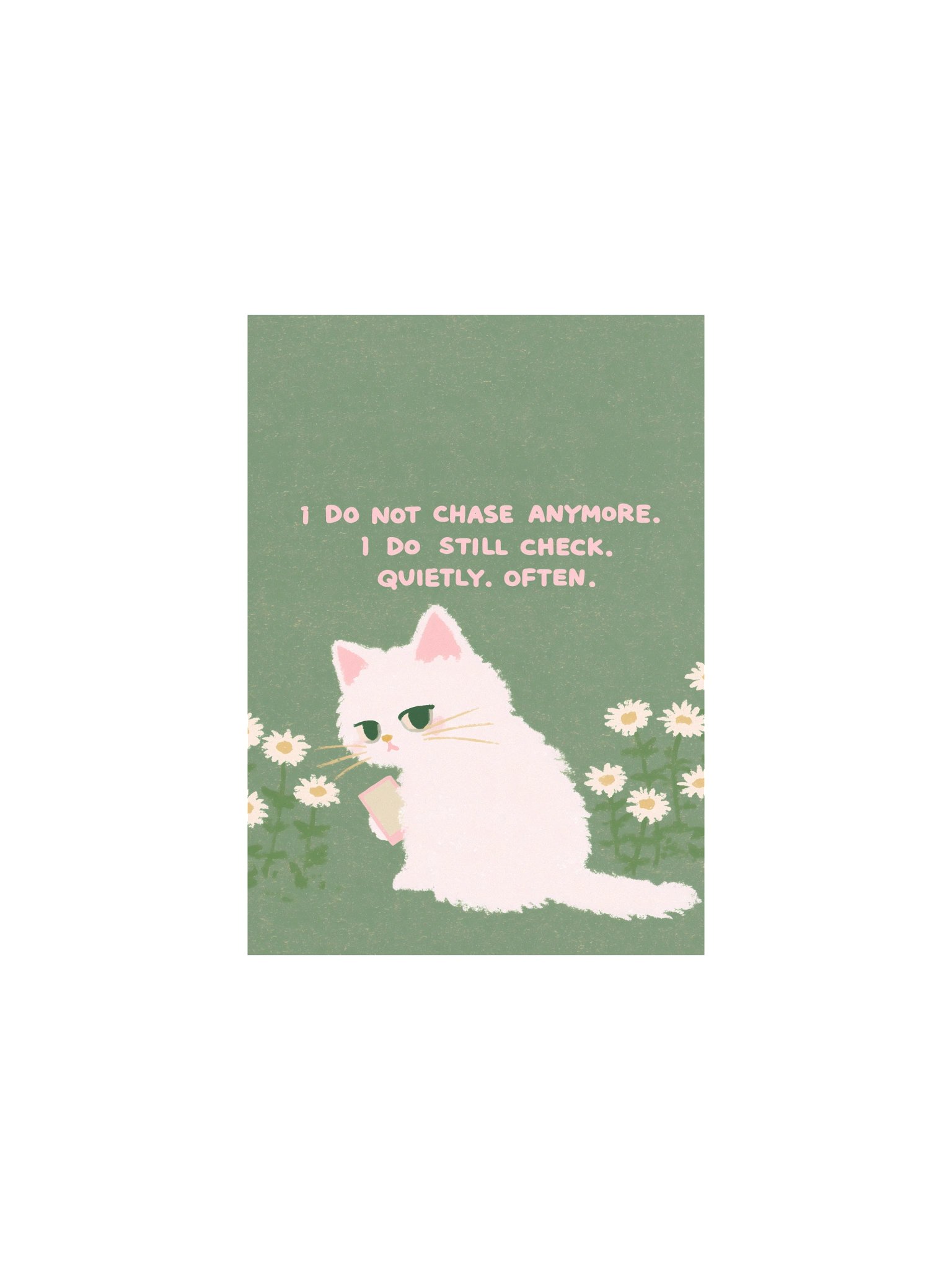 Quietly, Often Cat Poster product image (6)
