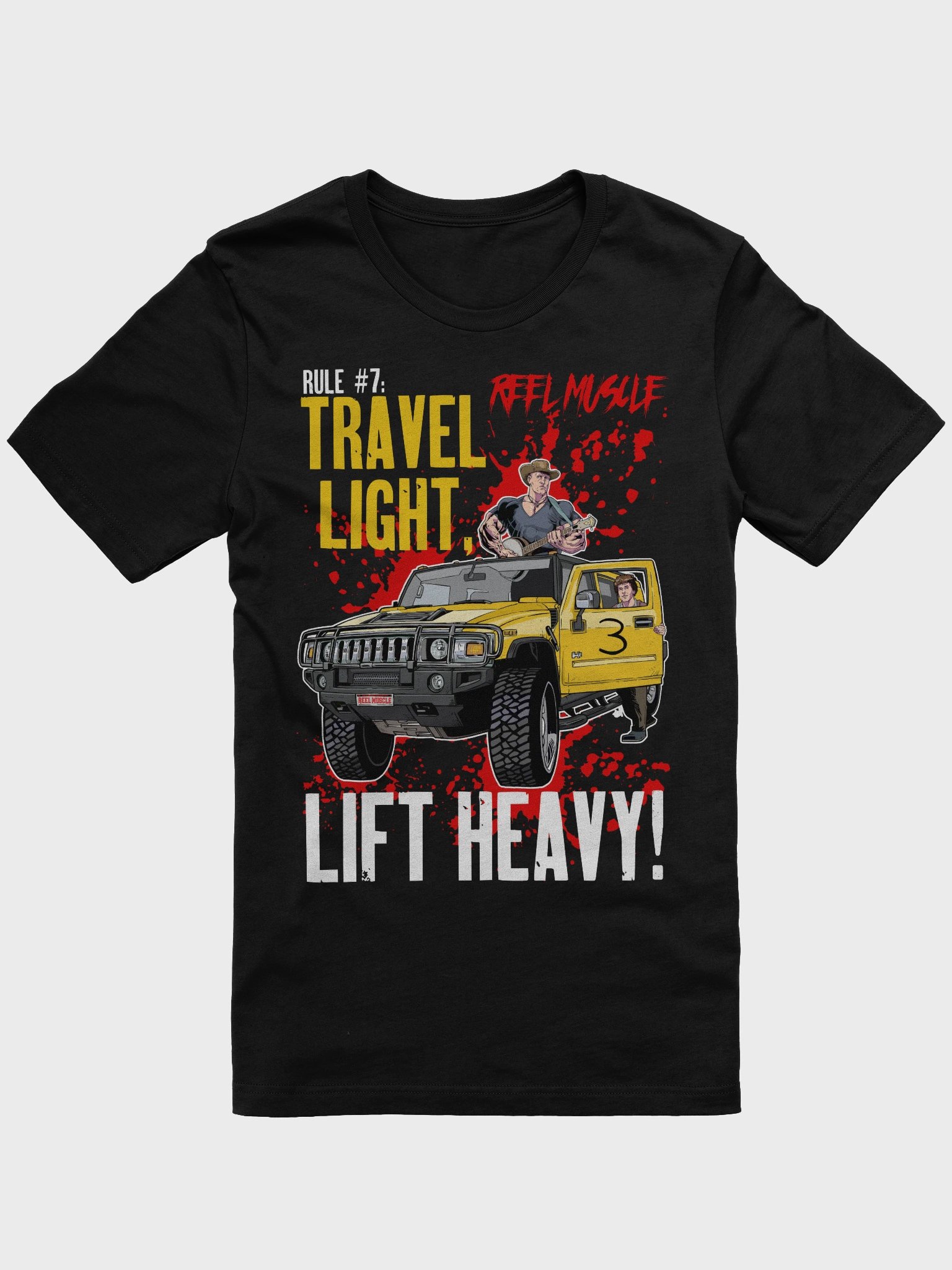 Travel Light, Lift HEAVY! (Athletic) product image (1)