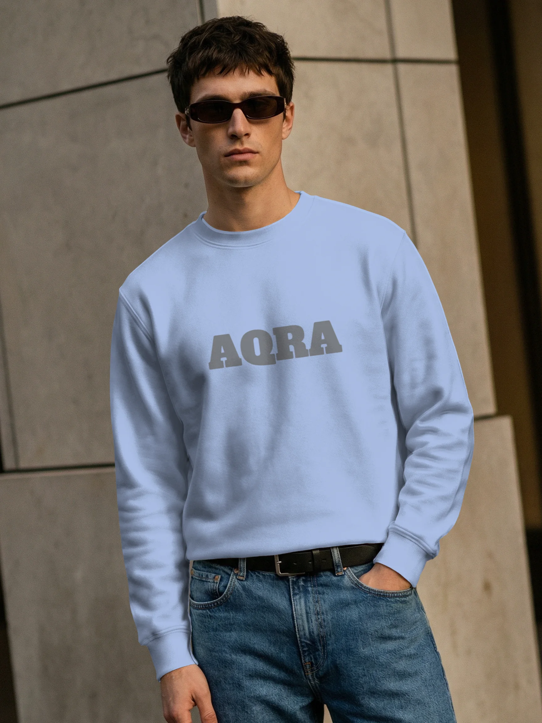 AQRA Classic Brand Purple Graphic Tee product image (1)