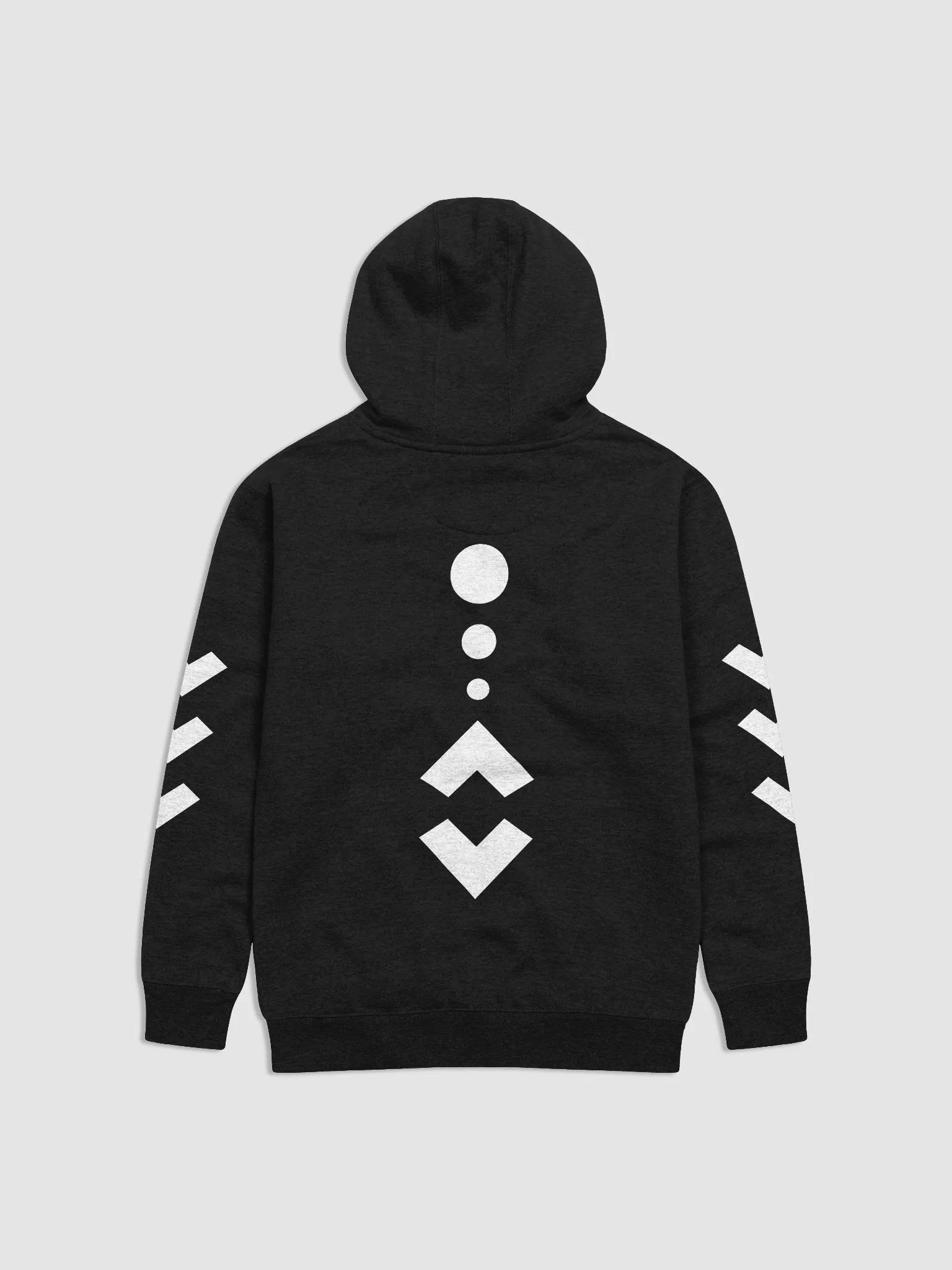 ⚫Hyroe's Hoodie V2.0 Unisex (Black) product image (2)