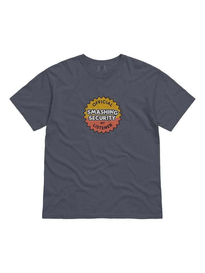 Official 17th listener to Smashing Security T-Shirt product image (6)