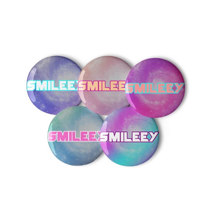 Smileey Galaxy Pins product image (2)