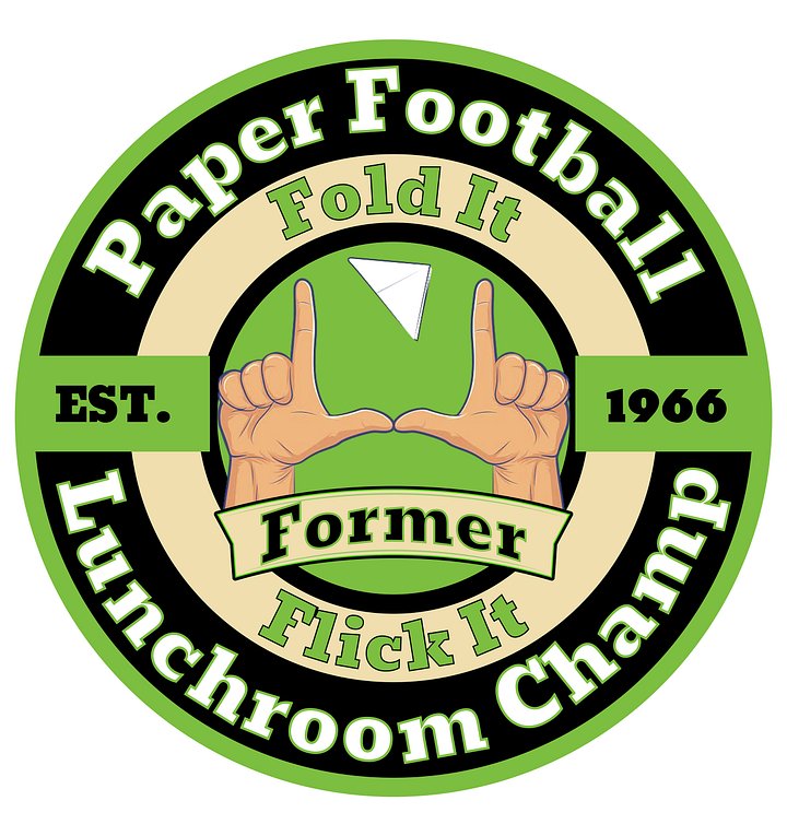Former Paper Football Lunchroom Champ product image (2)