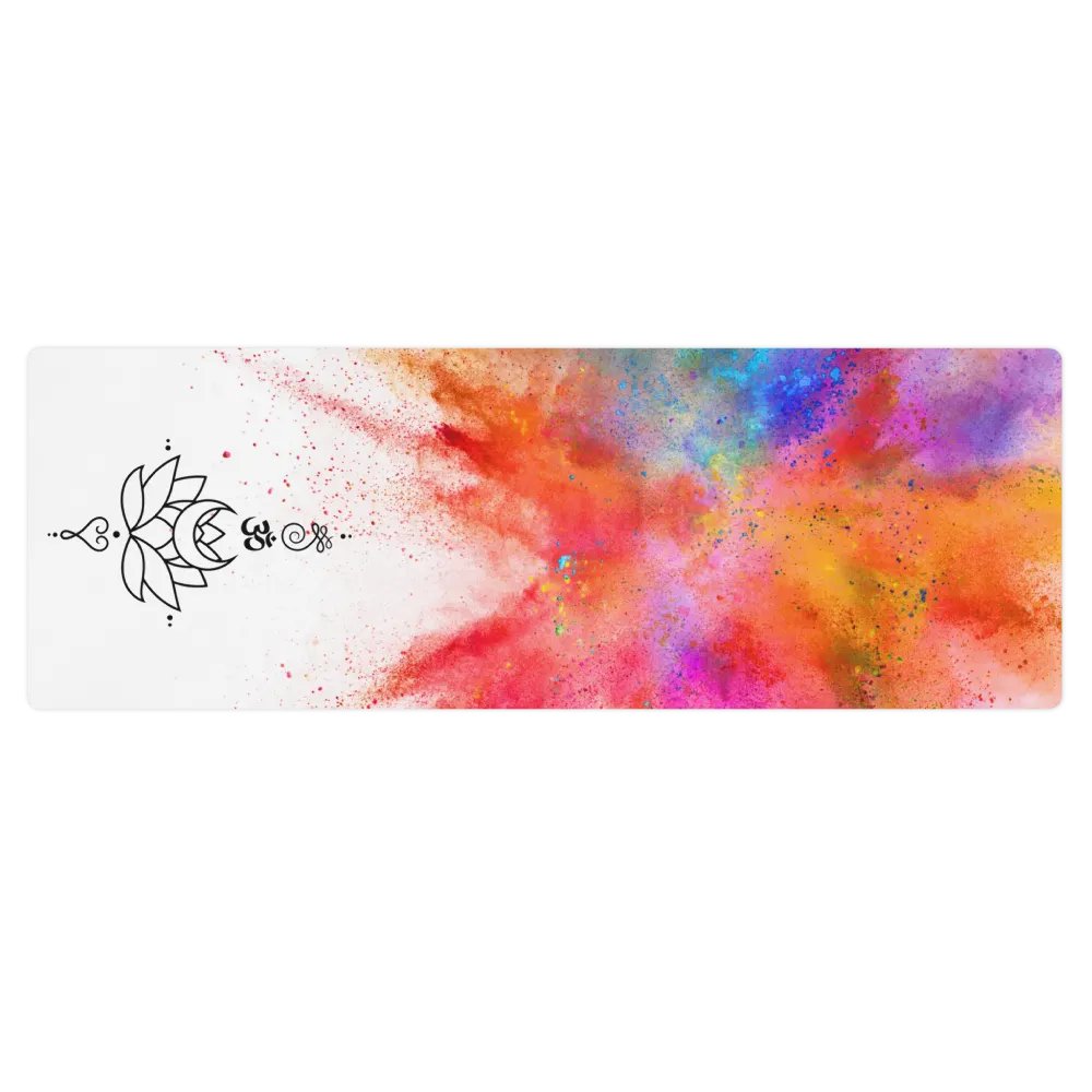 Lotus Bloom Yoga Mat product image (1)