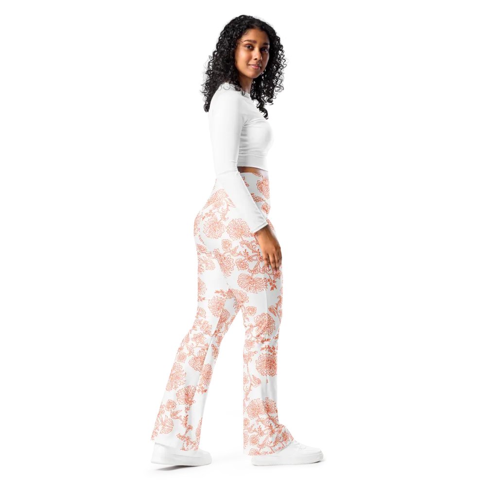 Flower pattern Flare Pants product image (6)