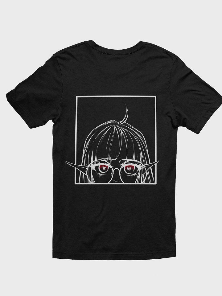 s k e t c h y . y a n d e r e . w a i f u // black tee product image (2)