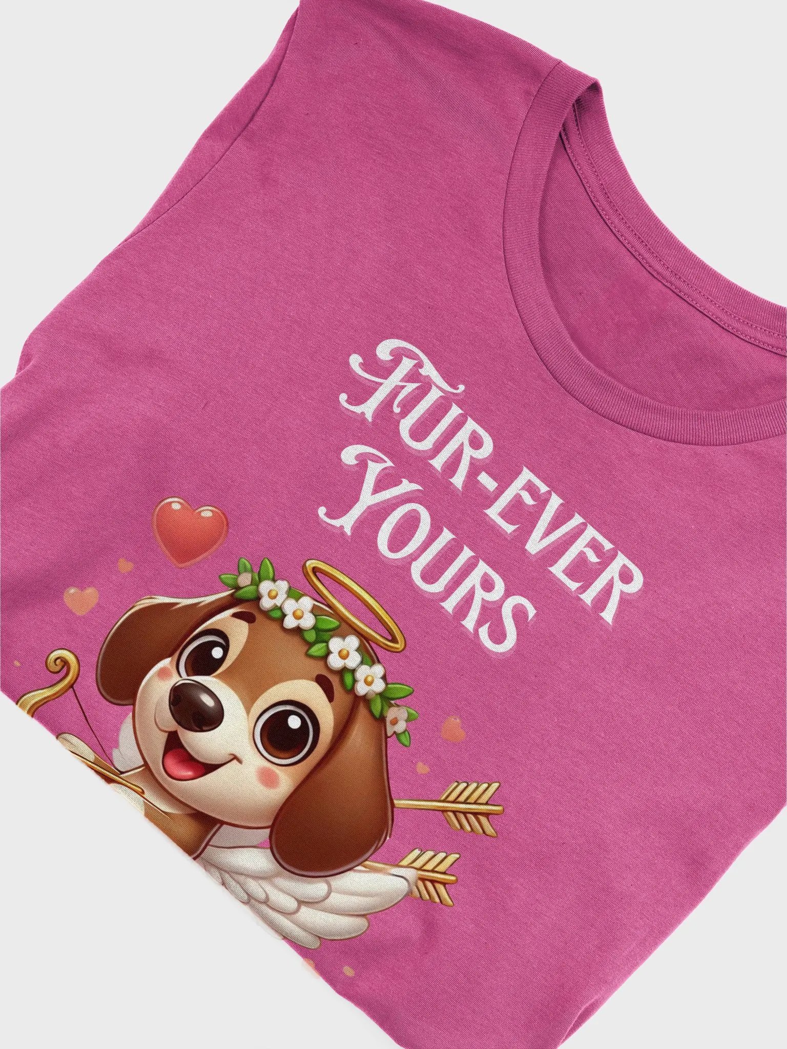 Fur-ever Yours Cupid Pup tee product image (5)