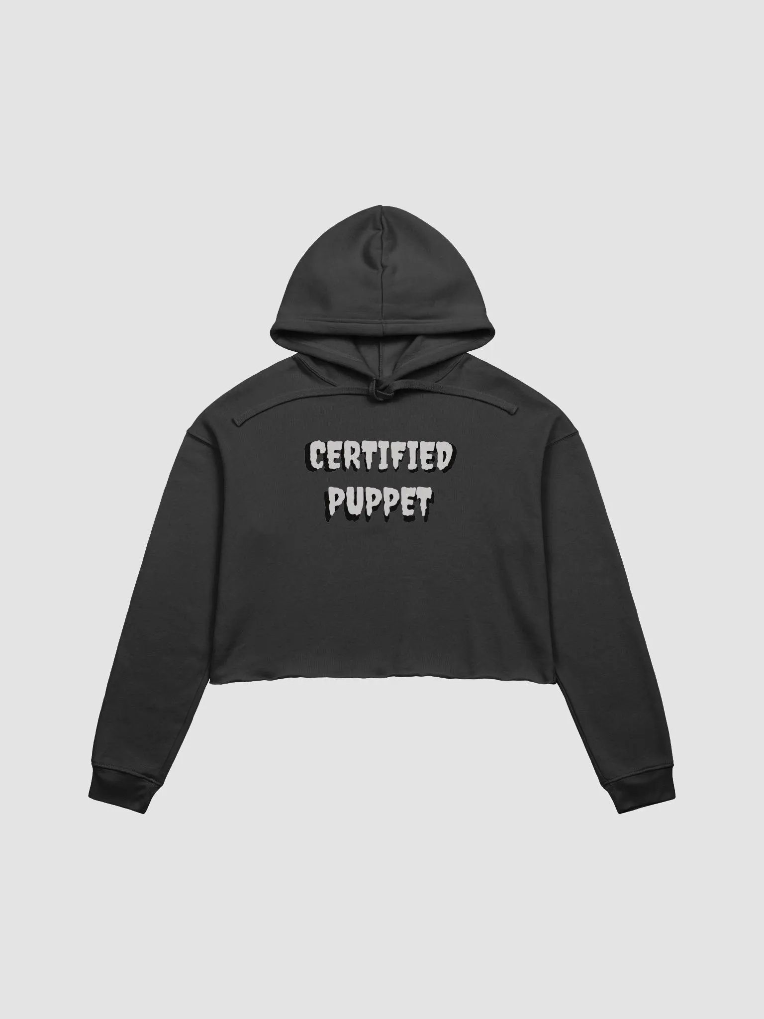 Cropped Hoodie Certified Puppet product image (1)