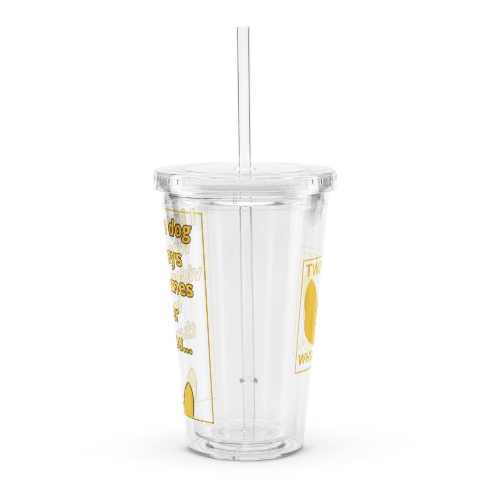 Doopsters - I know a Dog Gamer - Double Wall Plastic Tumbler (16 ounce) product image (3)