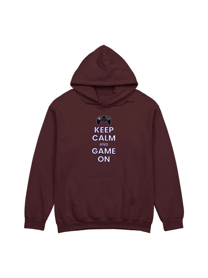 KEEP CALM AND GAME ON PS HOODIE product image (1)