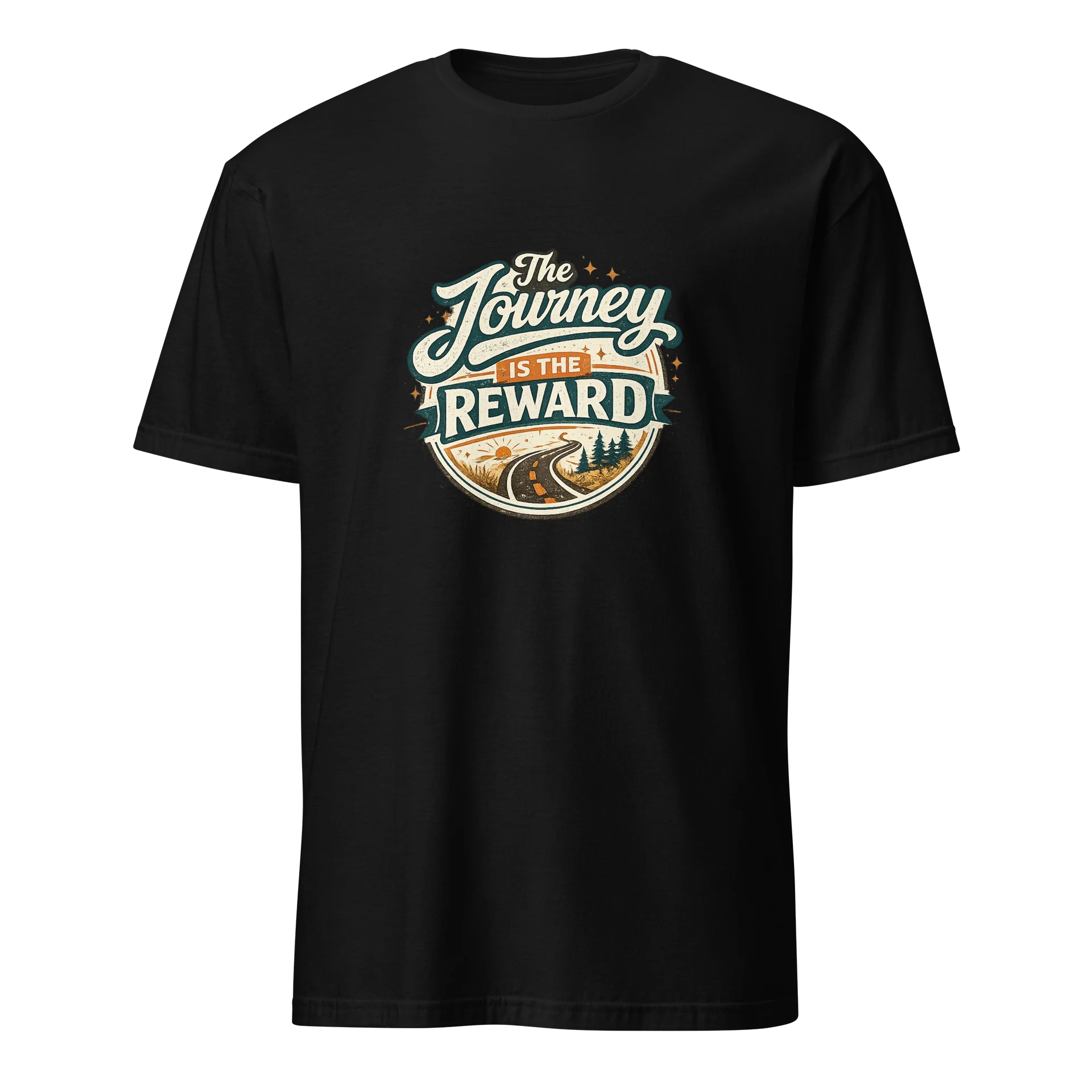 The Journey Is The Reward Unisex Super Soft T product image (1)