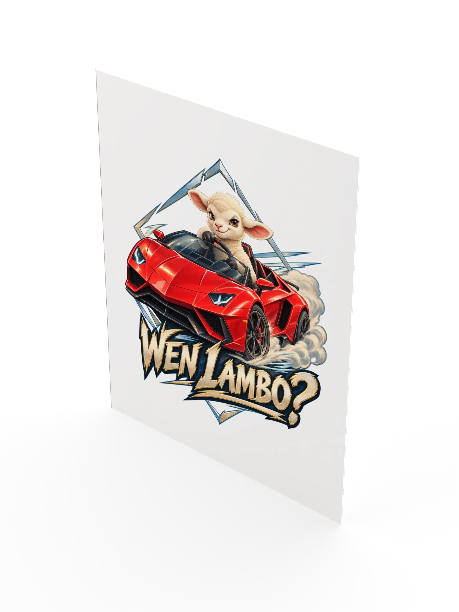 Wen Lambo? Matte Poster preview 6