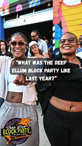 Guess what? We’re doing it again.

NOVEMBER 21, 2026
FREE | deepellumblockparty.com