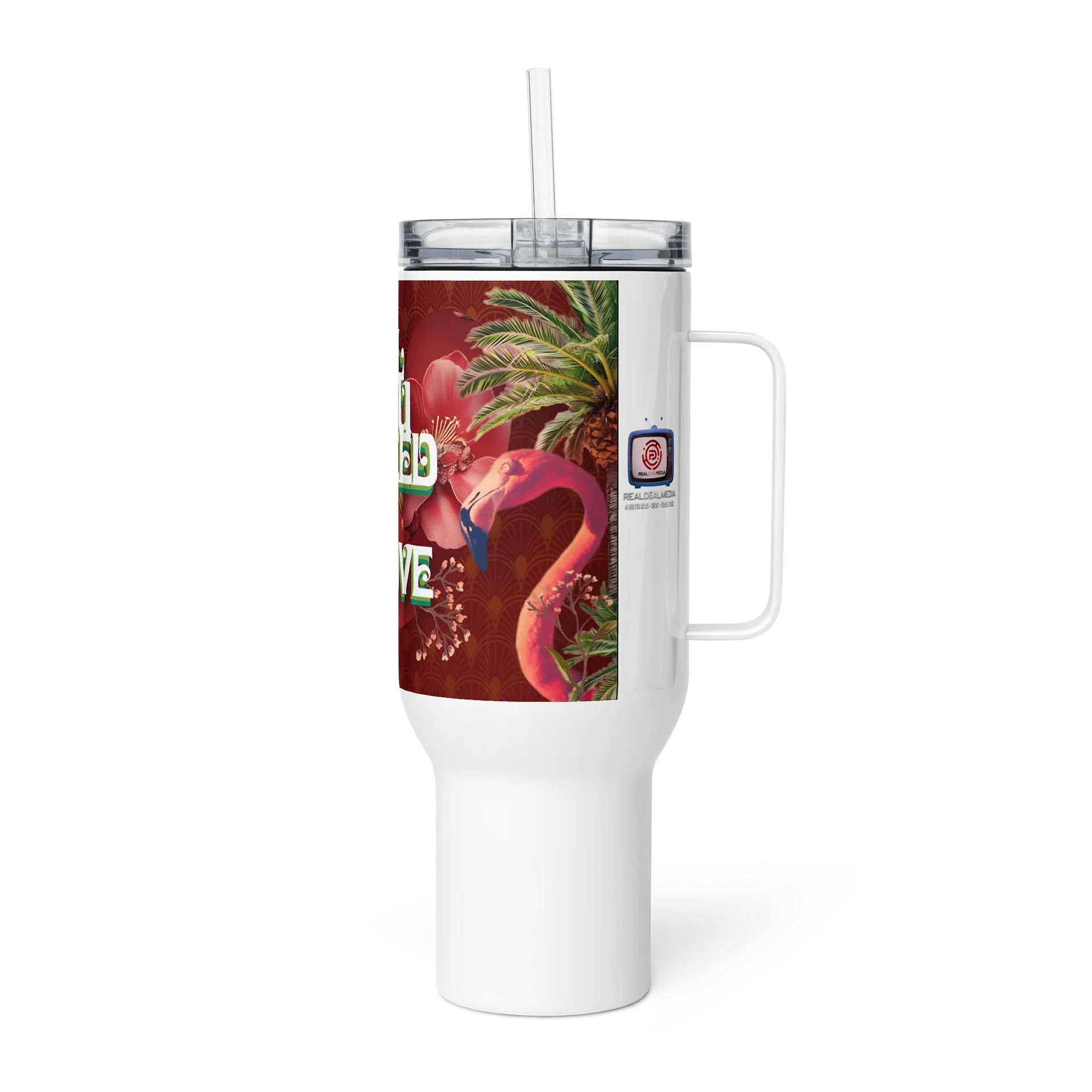 All You Need Is Love (Flamingo Travel Mug) product image (2)