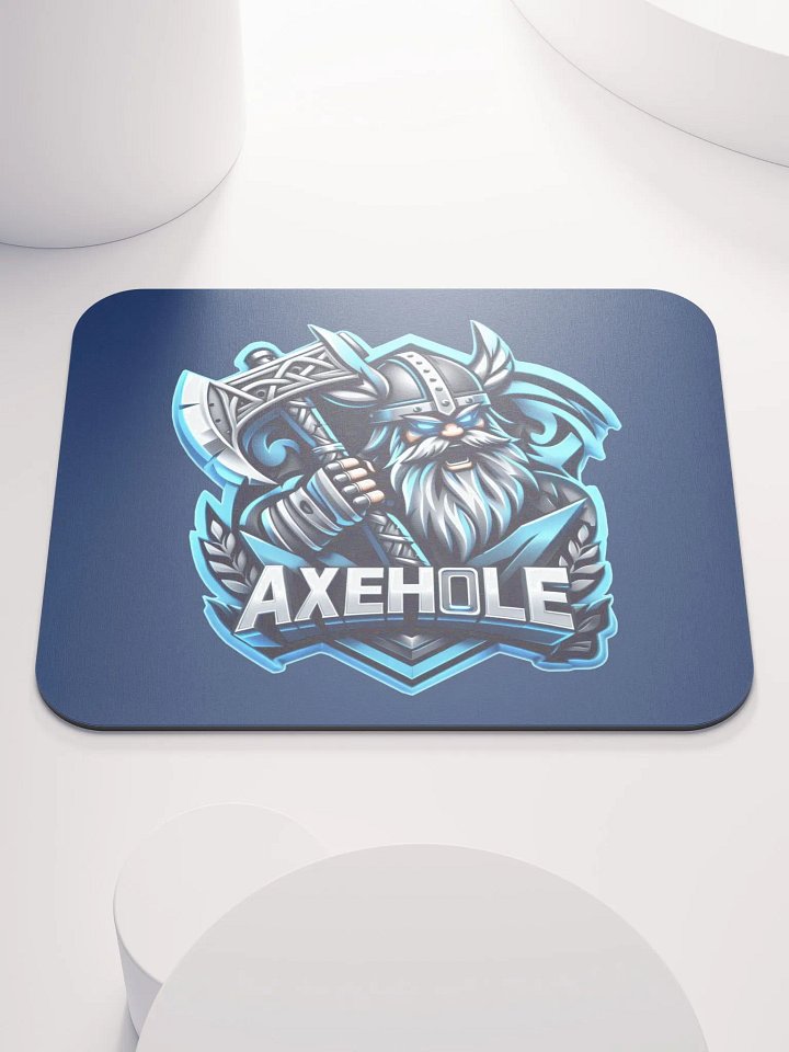 Angry Axe Mouse Pad Blue product image (2)