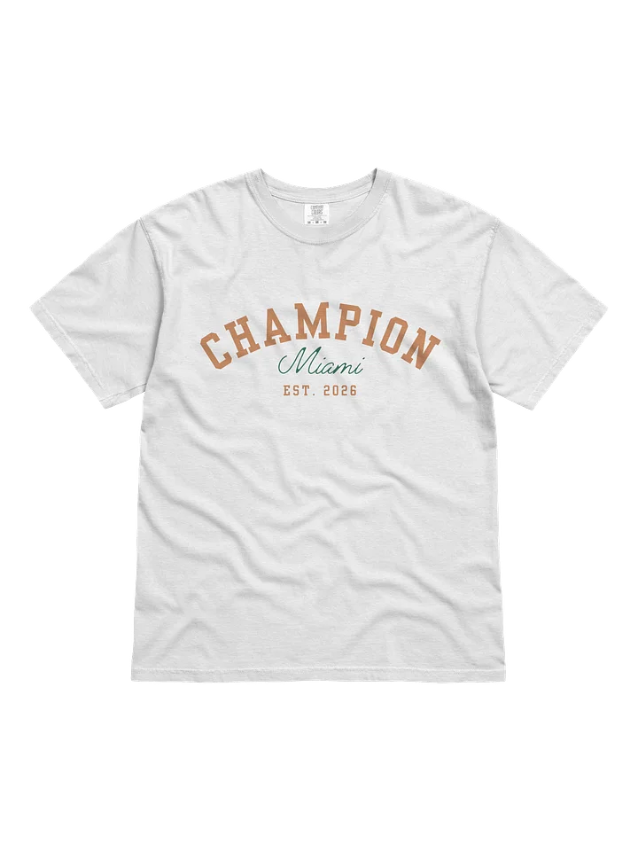 University of Miami Premium Heavyweight Crewneck T-Shirt product image (3)