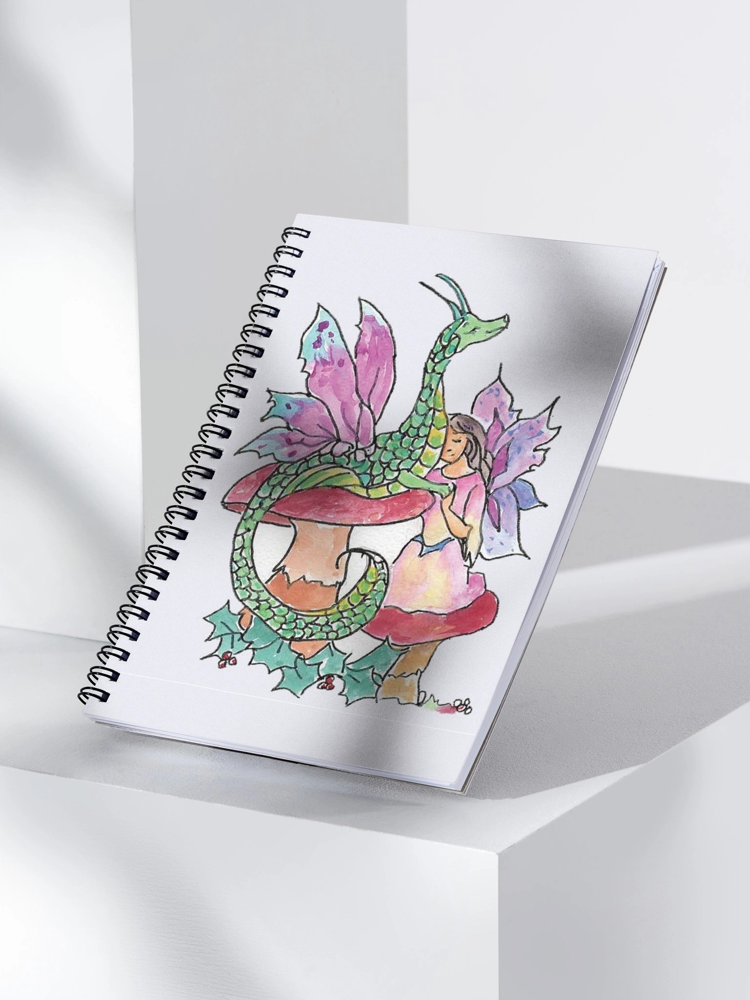 Fairies & Dragons Spiral Notebook product image (3)