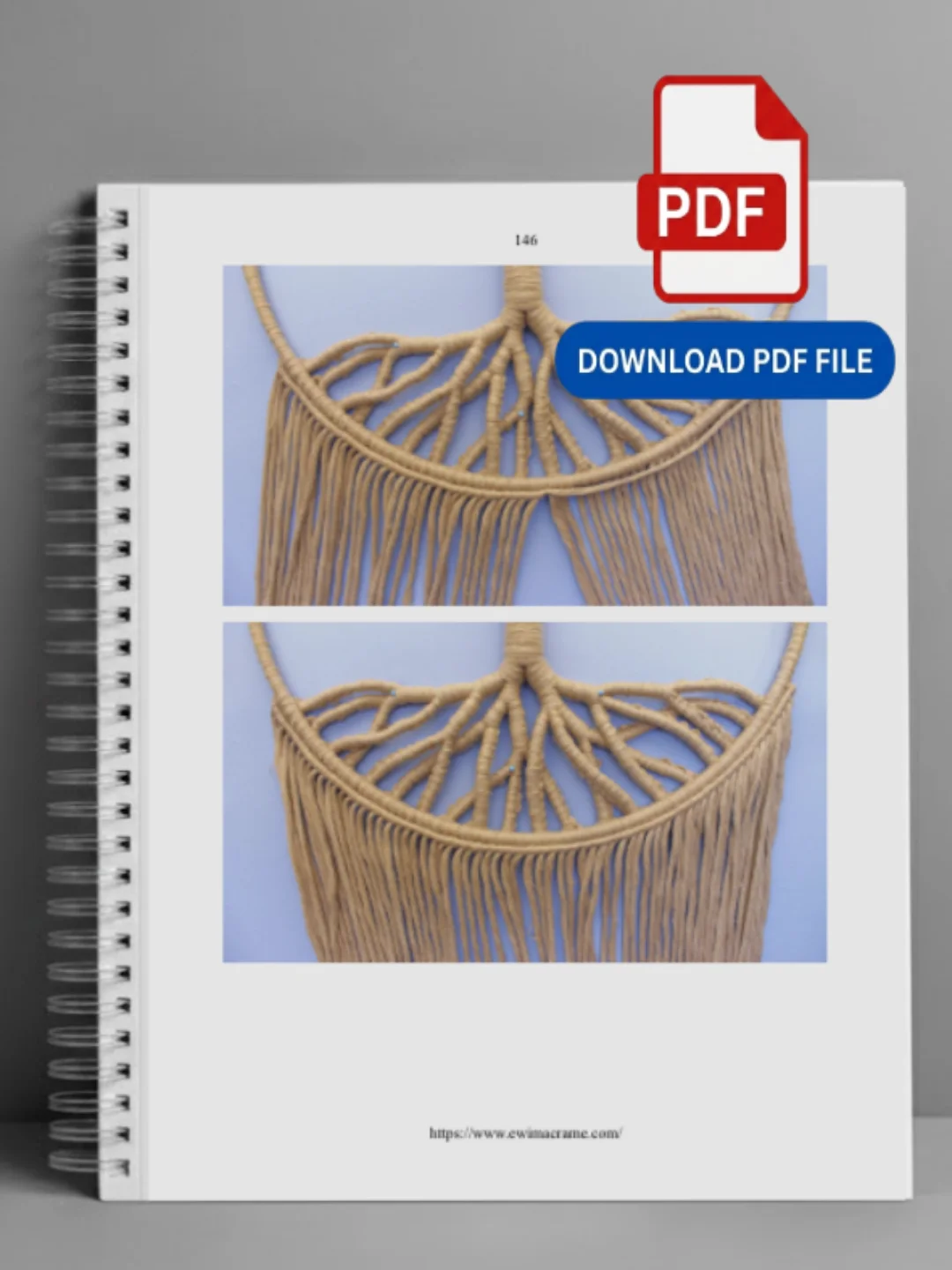 Macrame Tree of Life Wall Art — Photo Tutorial product image (5)