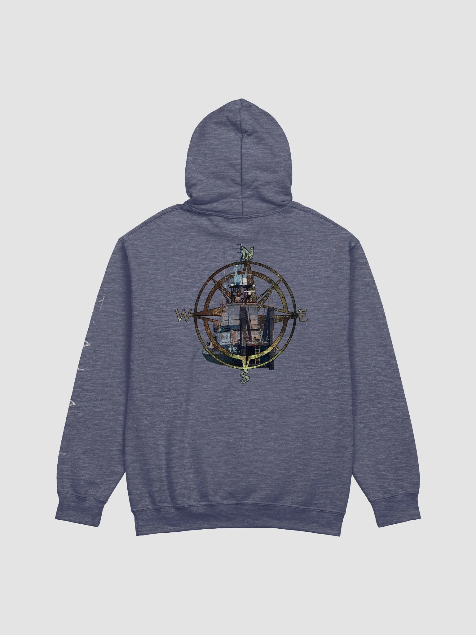 Compass Rose & Tug Terri L. Brusco – Maritime Heritage | Twin Anchor Apparel AB Watch Line product image (3)