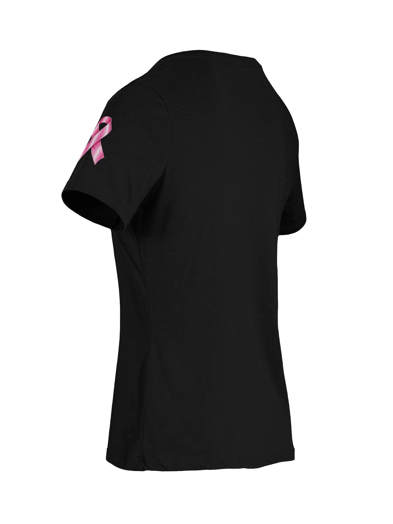 Breast Cancer Awareness Tupperware V-Neck Tee (Includes left sleeve design) product image (30)