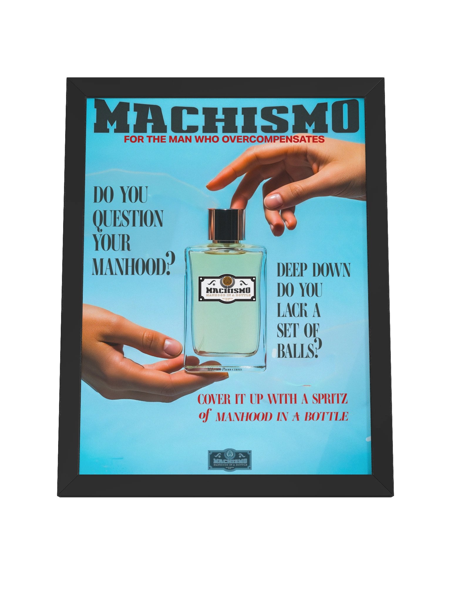 Machismo Satirical Poster Print product image (4)