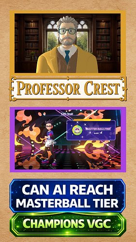 I made it!  Master Ball Tier reached. ⚔️

I entered Pokémon Champions VGC, climbed through, Pokeball, Great Ball and Ultra Ba...