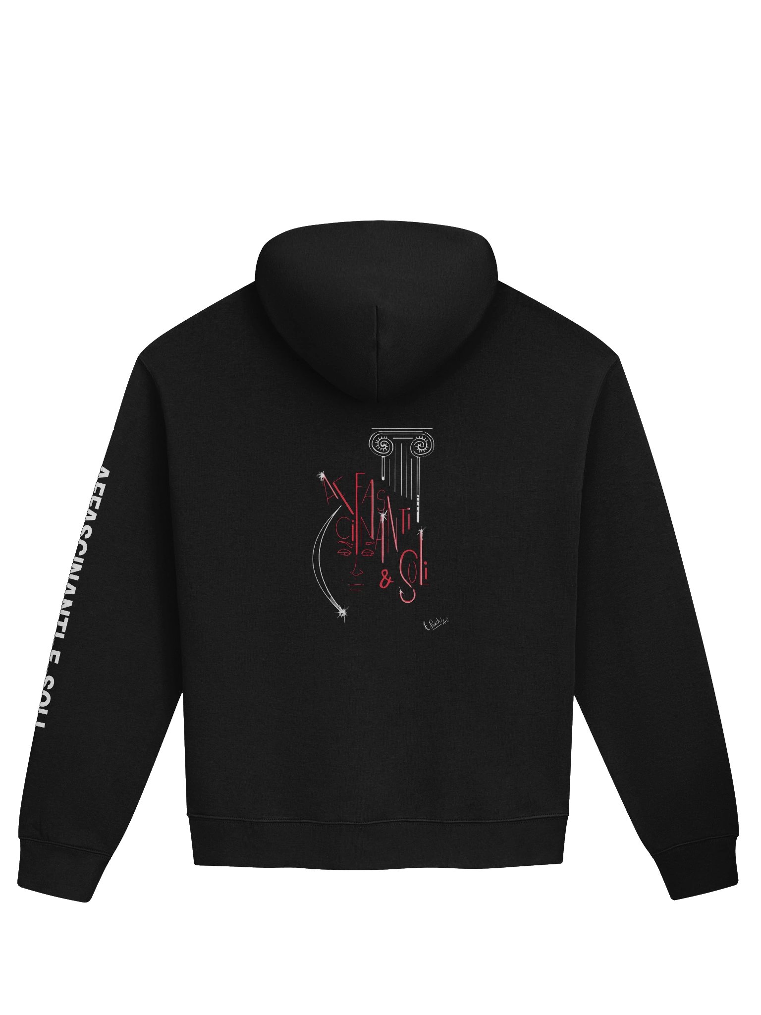 No Soy Artista: “Affascinanti e Soli” Hoodie product image (2)