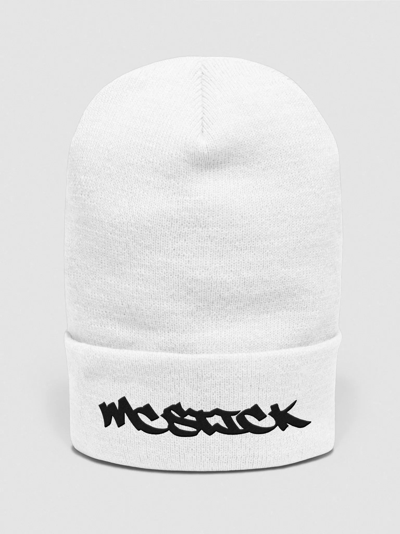 McStick White Beanie product image (1)