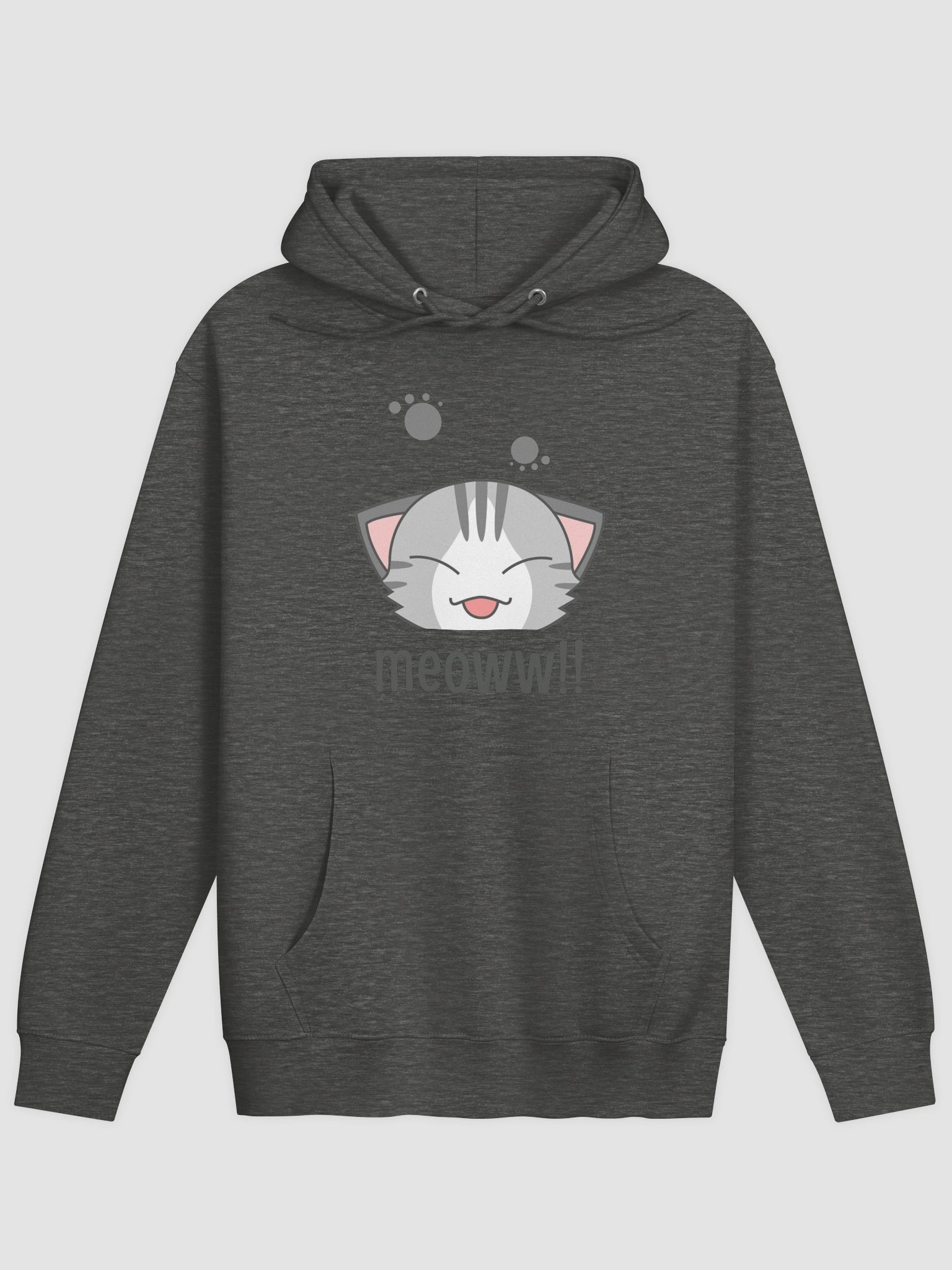 Meoww! Smiling Cat Premium Hoodie product image (4)
