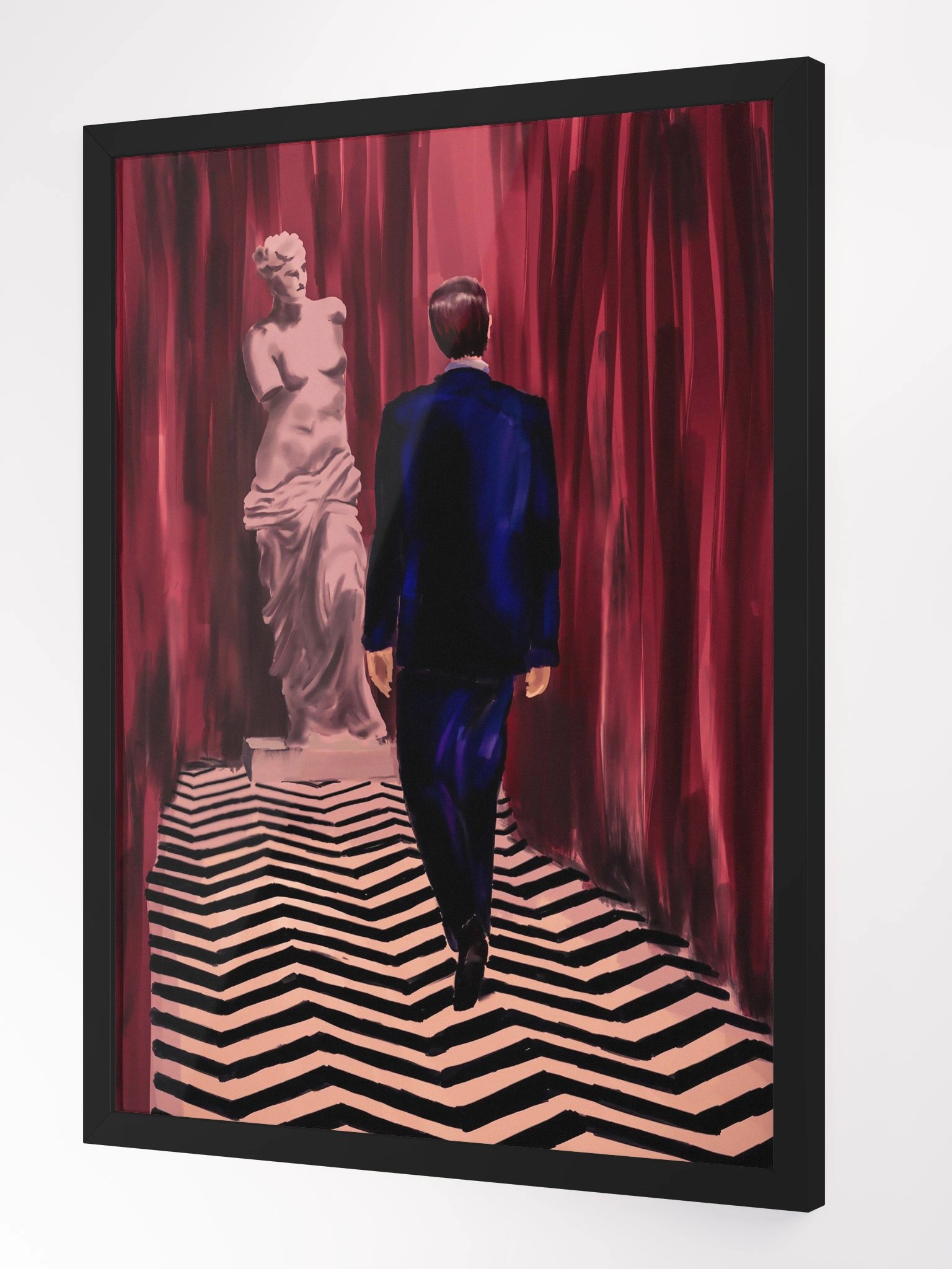 Red Room Framed Poster product image (2)
