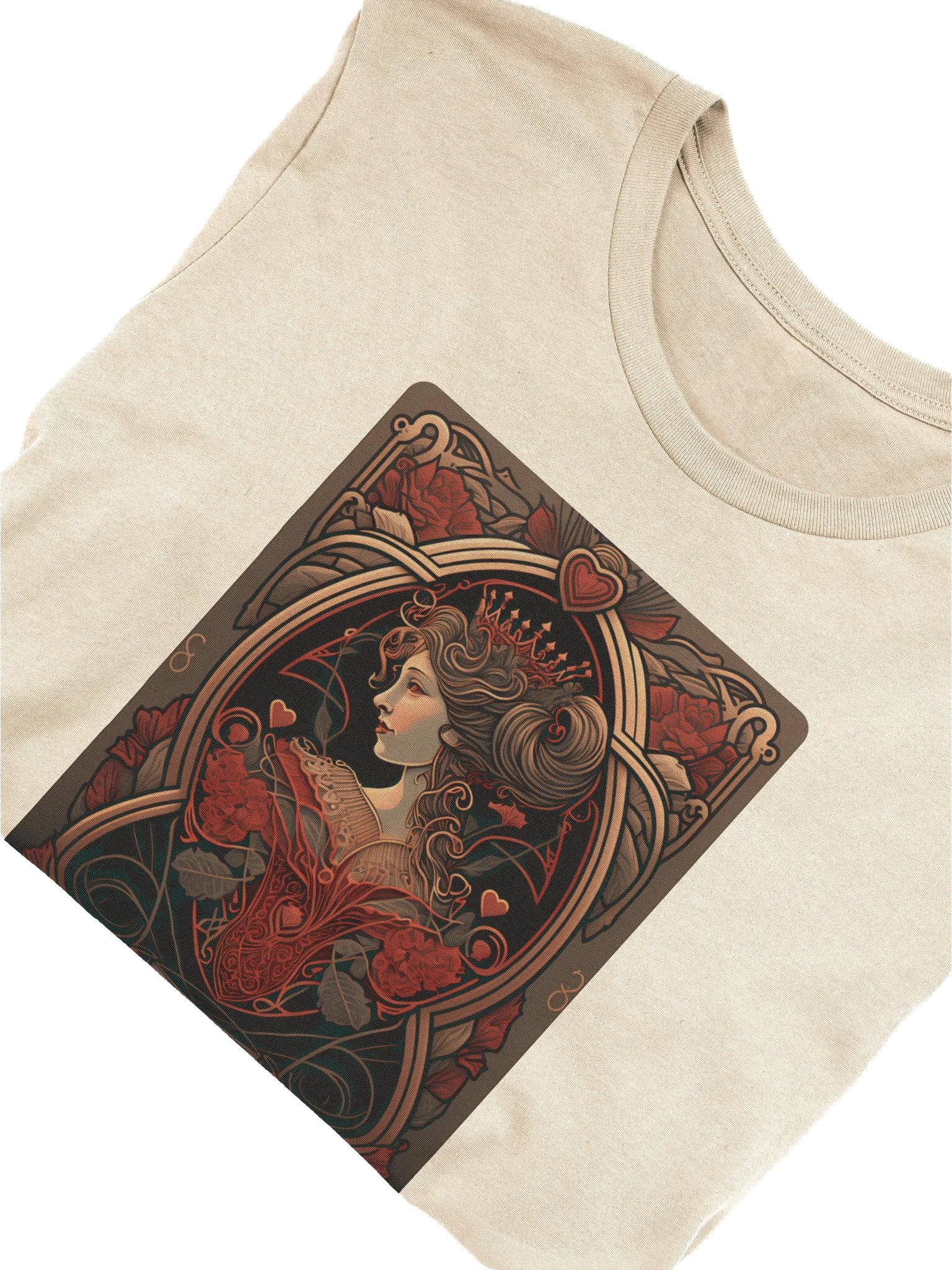 Queen of Hearts Art Nouveau T-Shirt product image (6)