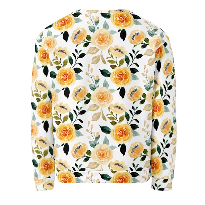 Yellow Rose Delight Sweatshirt product image (2)
