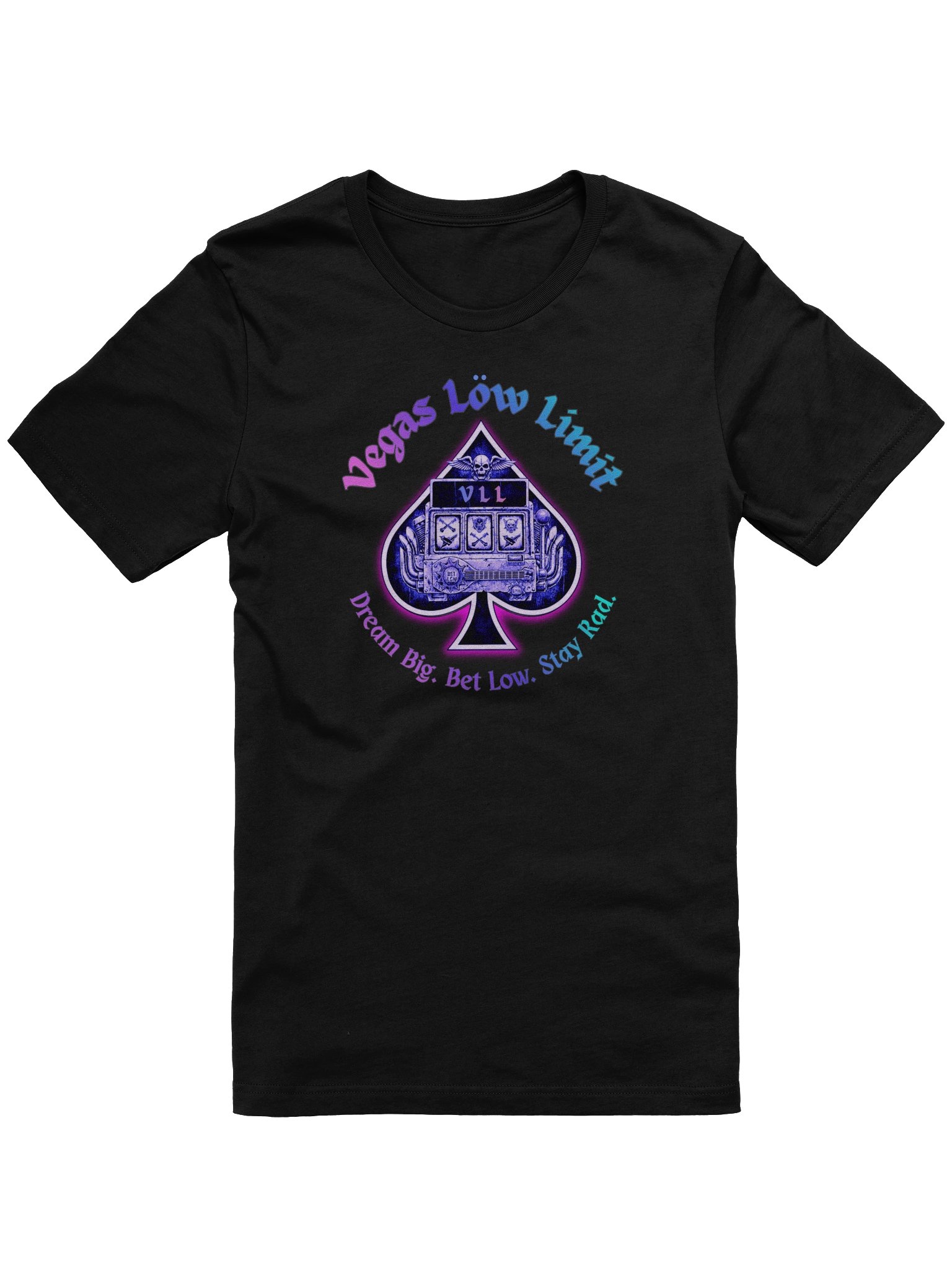 Vegas Löw Limit Spade Slot T-Shirt product image (1)