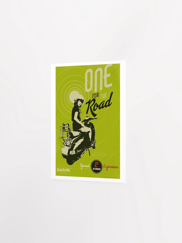 SC191029 One For the Road Vintage Scooterola Poster product image (2)