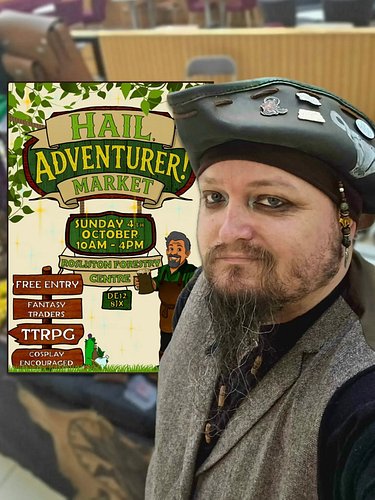Just a couple of days until the first Hail, Adventurer! Market.

Join us, and a host of other amazing fantasy and gaming trad...