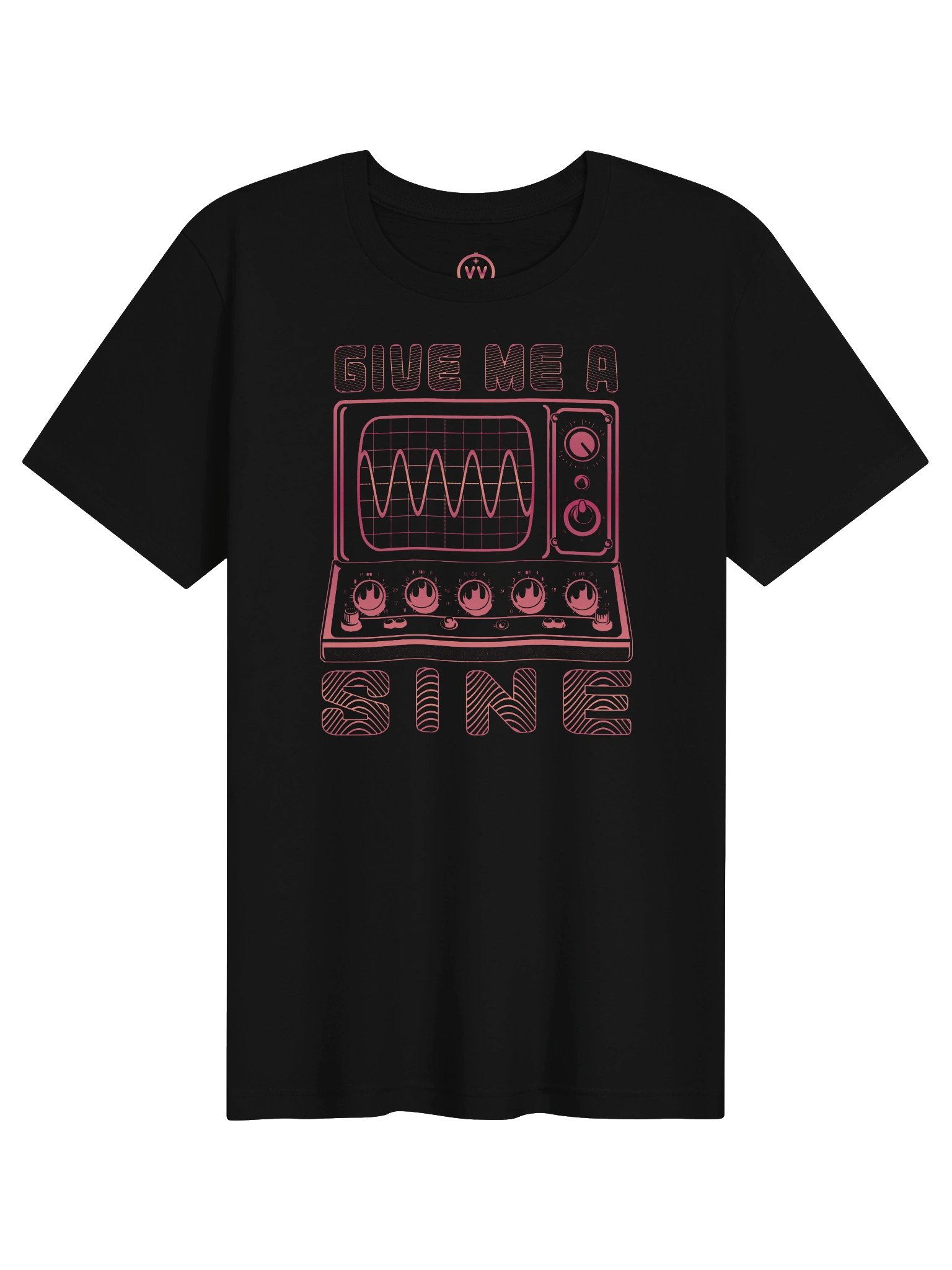 Waveform T-Shirt - Give Me A Sine (Oscilloscope Sound Designer)  product image (4)
