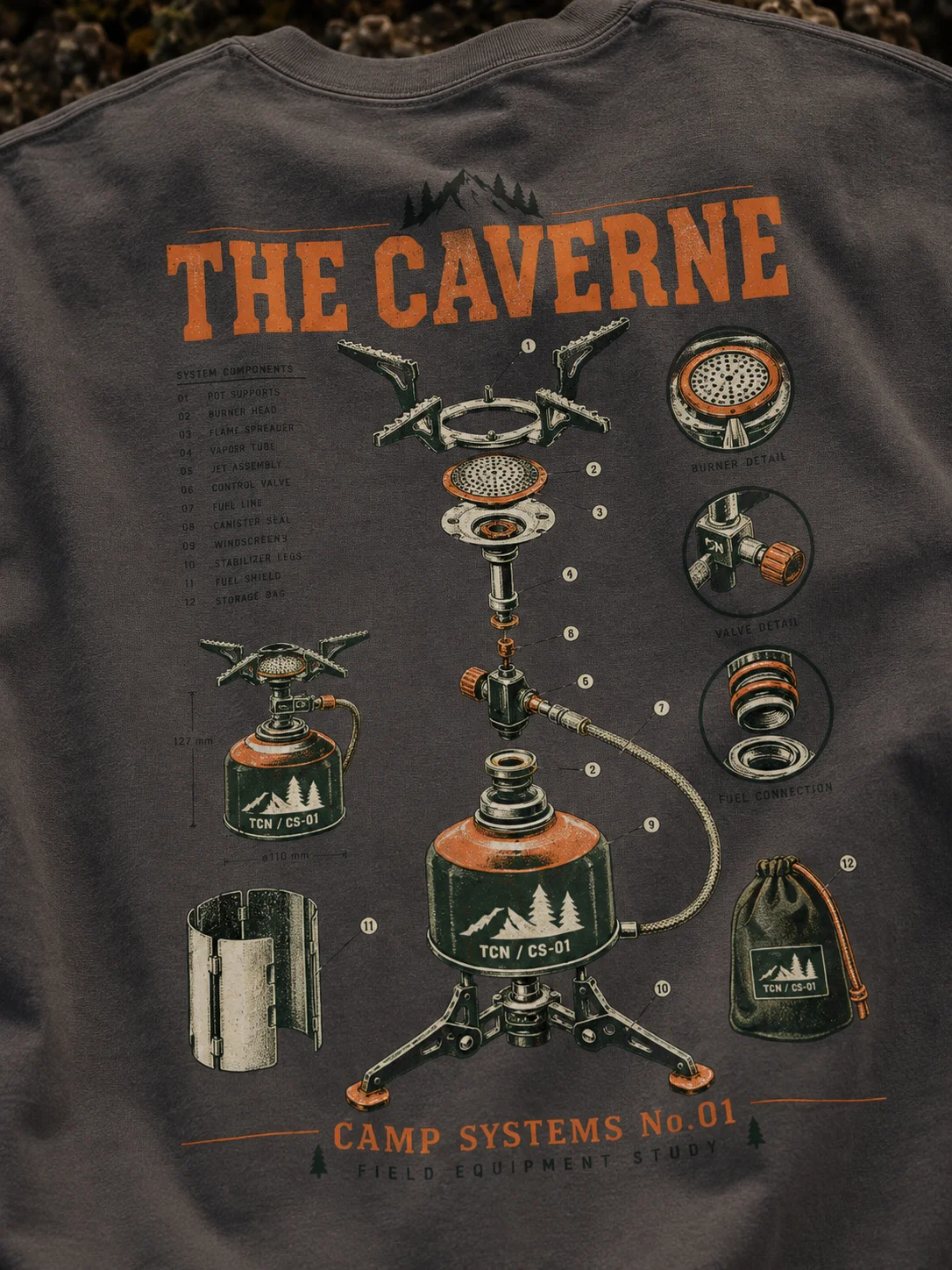 Camp Systems No. 01 — Heavyweight Tee product image (5)