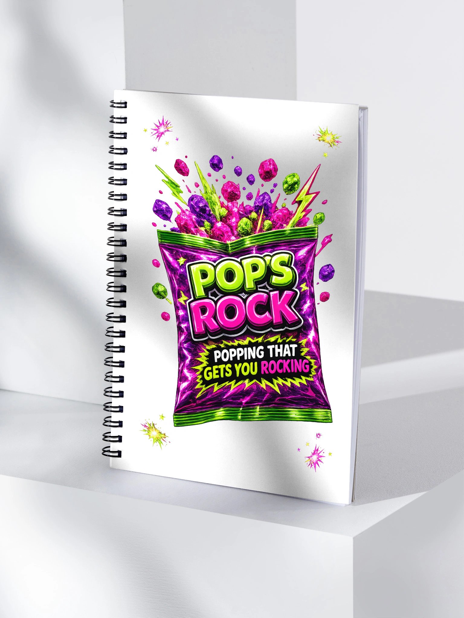 ''Pops Rock'' Spiral Notebook product image (1)