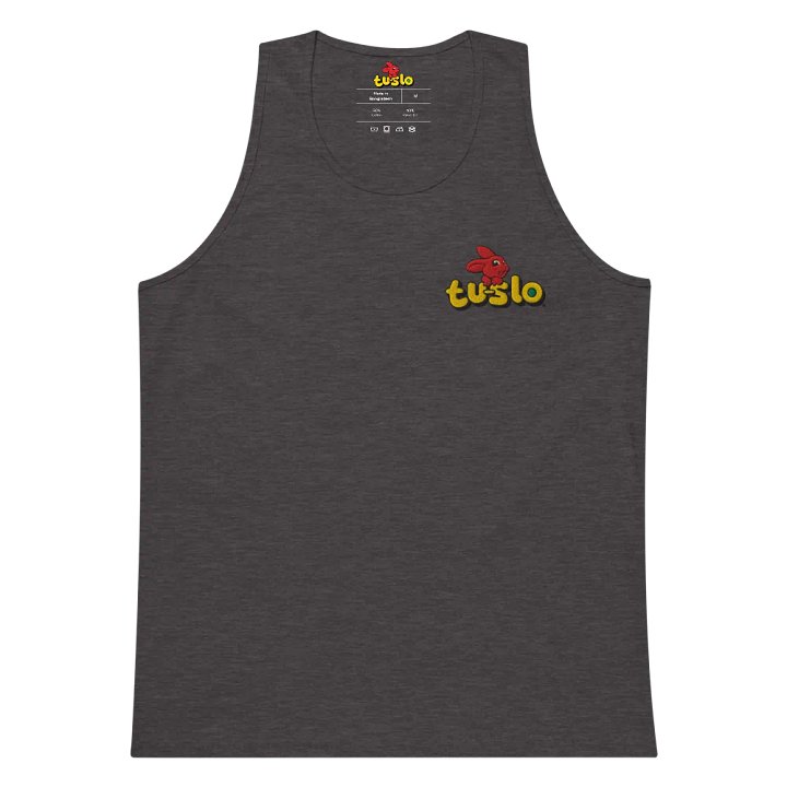 TU-SLO UNISEX EMBROIDERED SLEEVELESS TEE product image (2)