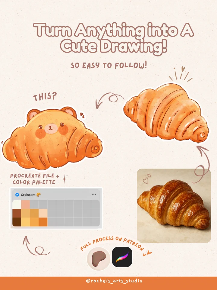 Teddy Bear Croissant 🥐 product image (1)