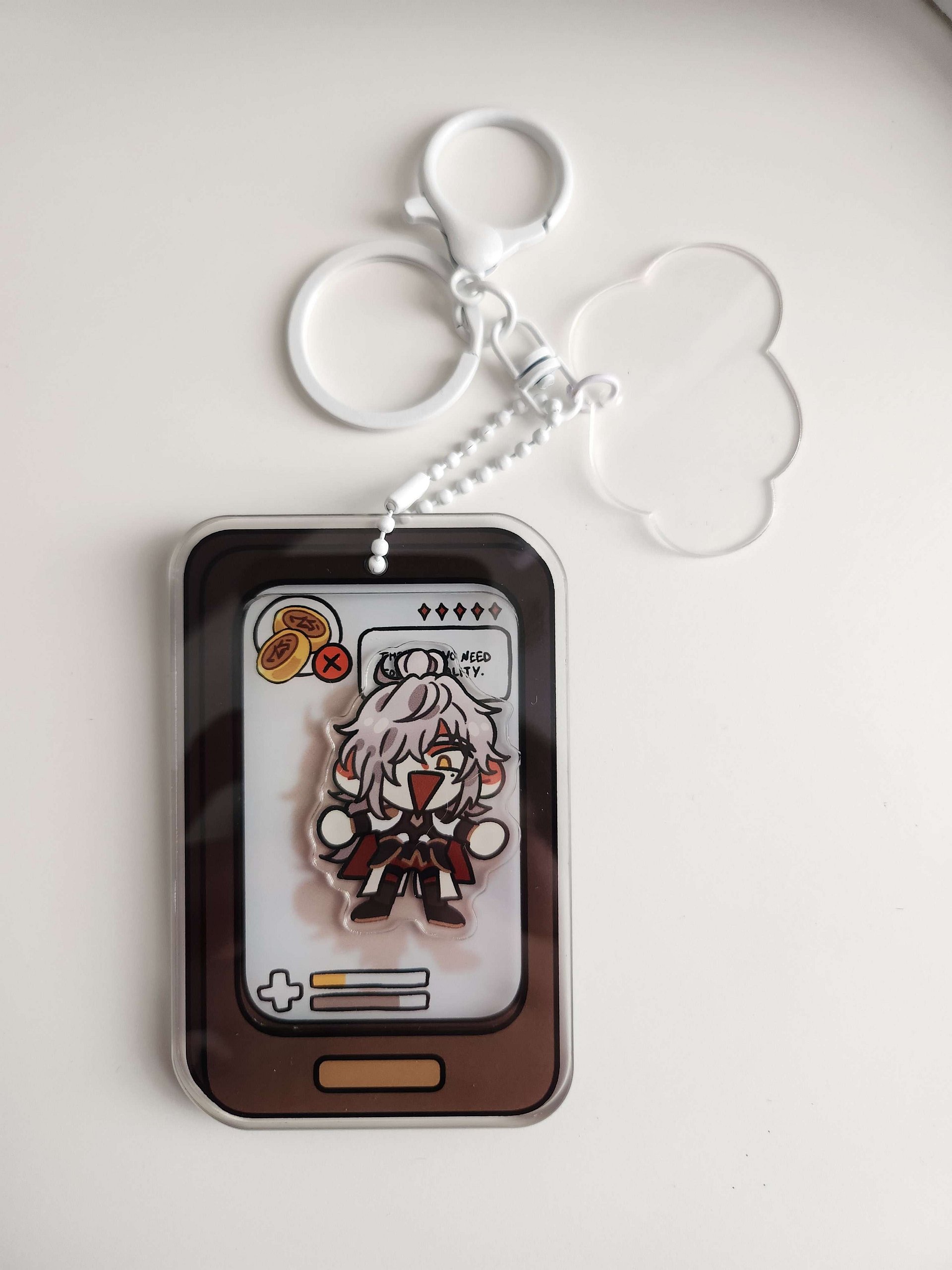⏰[PRE-ORDER | ENDS Jan 14th] Argenti, Jing Yuan, Blade // Double Sided Acrylic Shaker Charms product image (2)