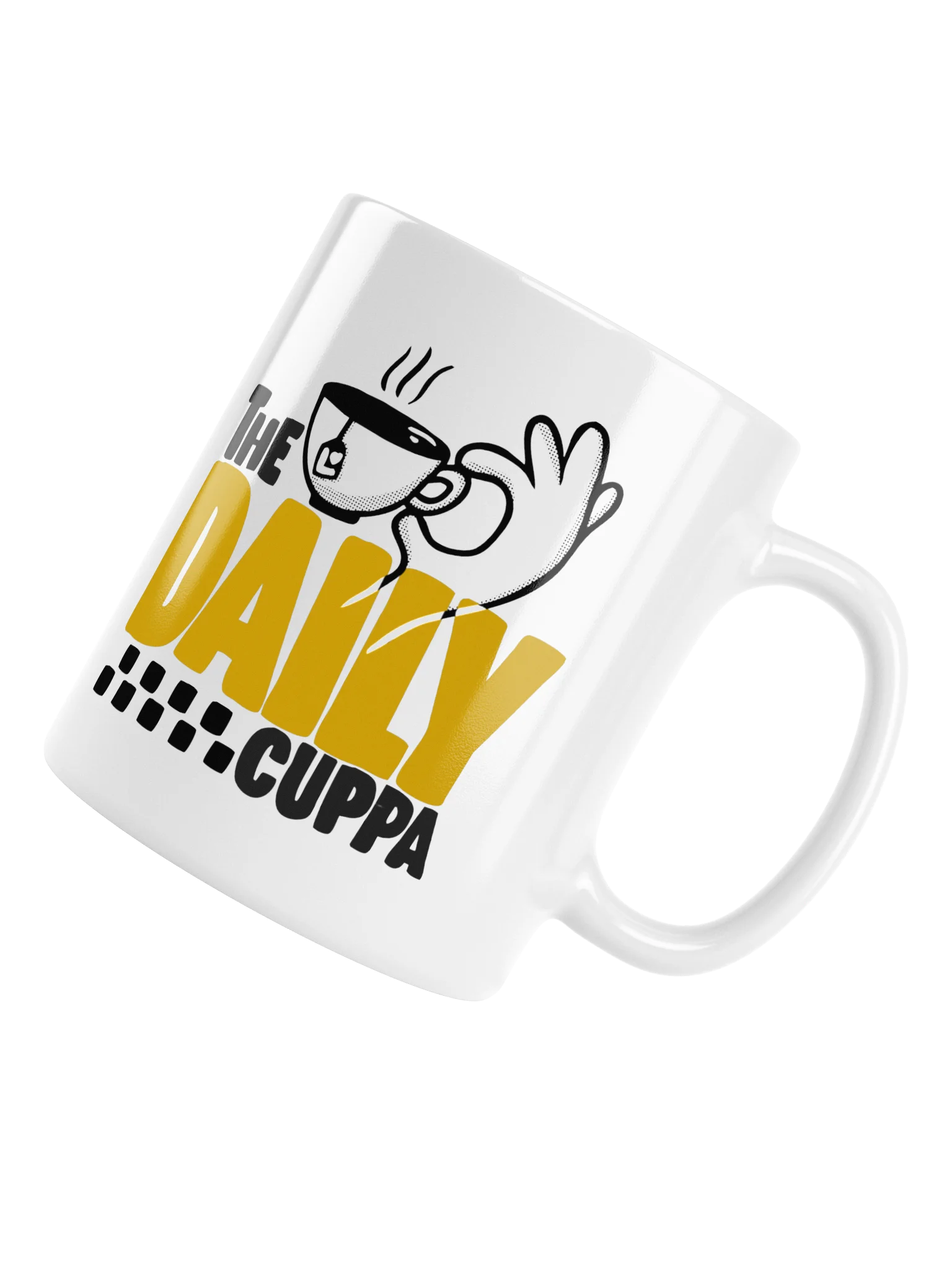 The Daily Cuppa - Mug - Yellow product image (6)