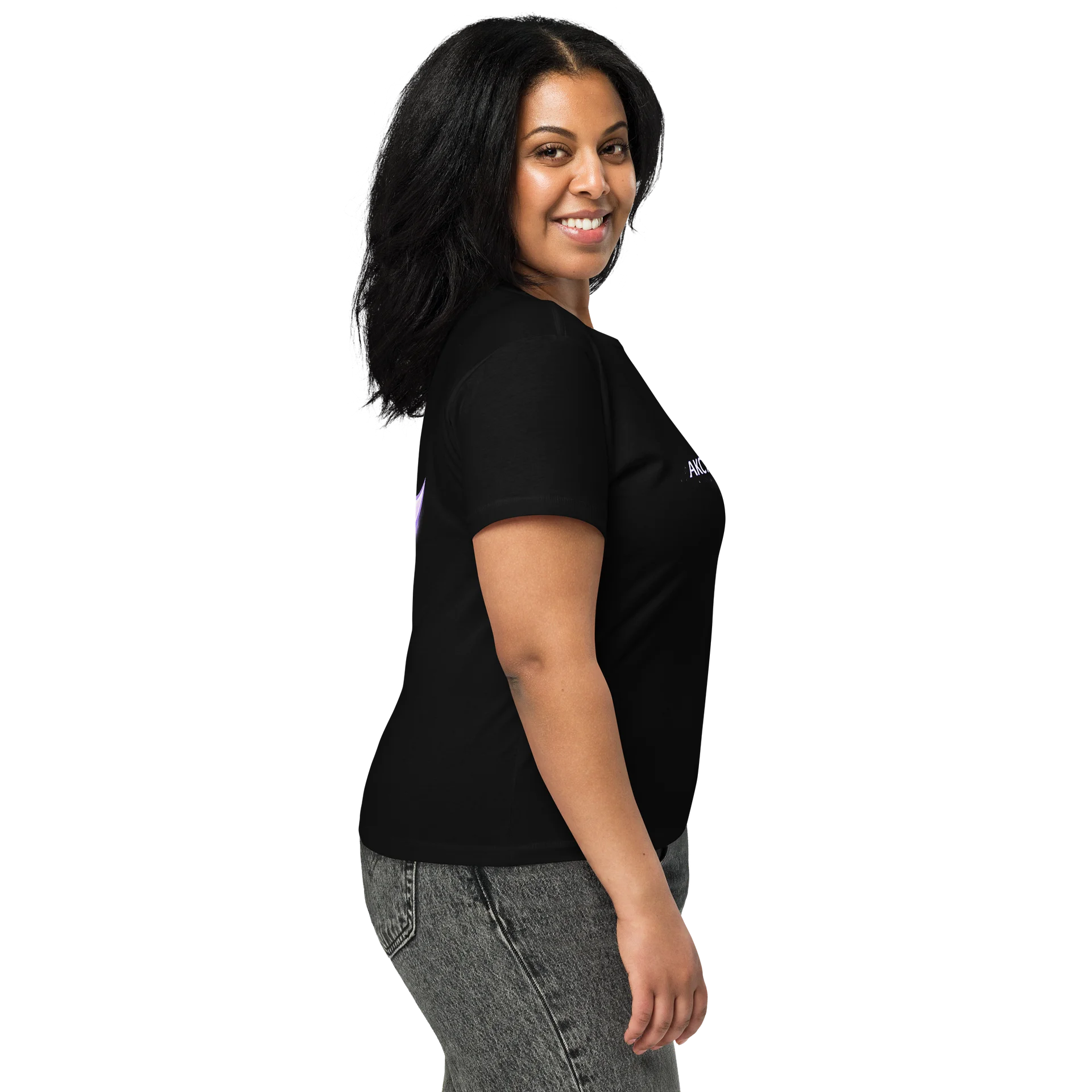• AKC // Cosmic Lounge Women’s High-Waisted Tee | Arkfall Kitty Collective product image (5)