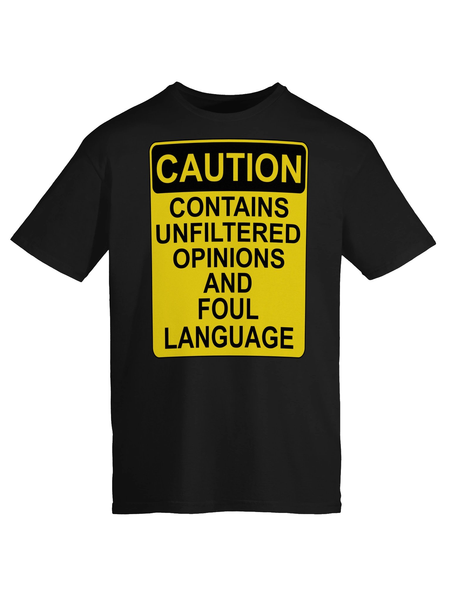 Caution Unfiltered Opinions T-Shirt product image (22)