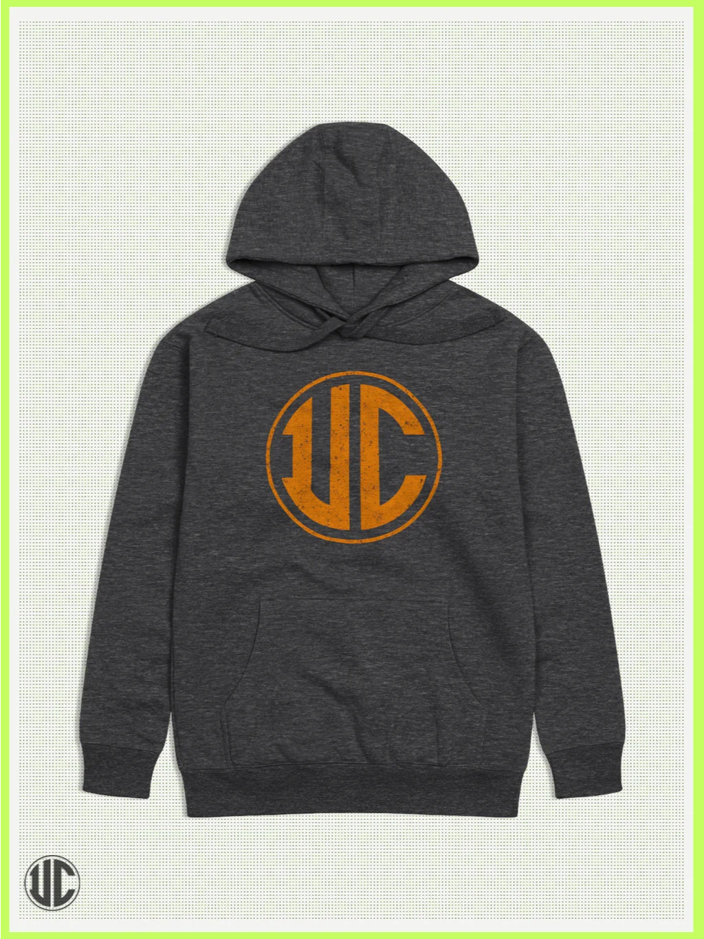 UnkoCon – Distressed Orange Logo Pullover Hoodie product image (1)