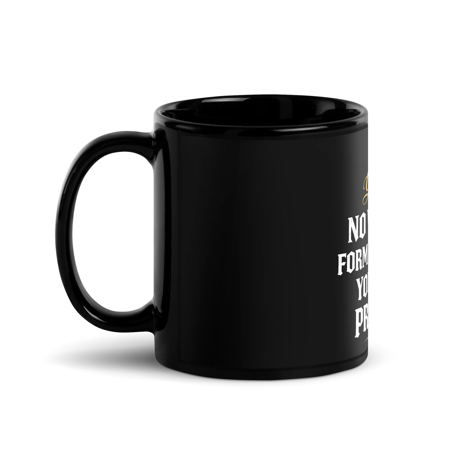 God's Text Black Mug product image (1)