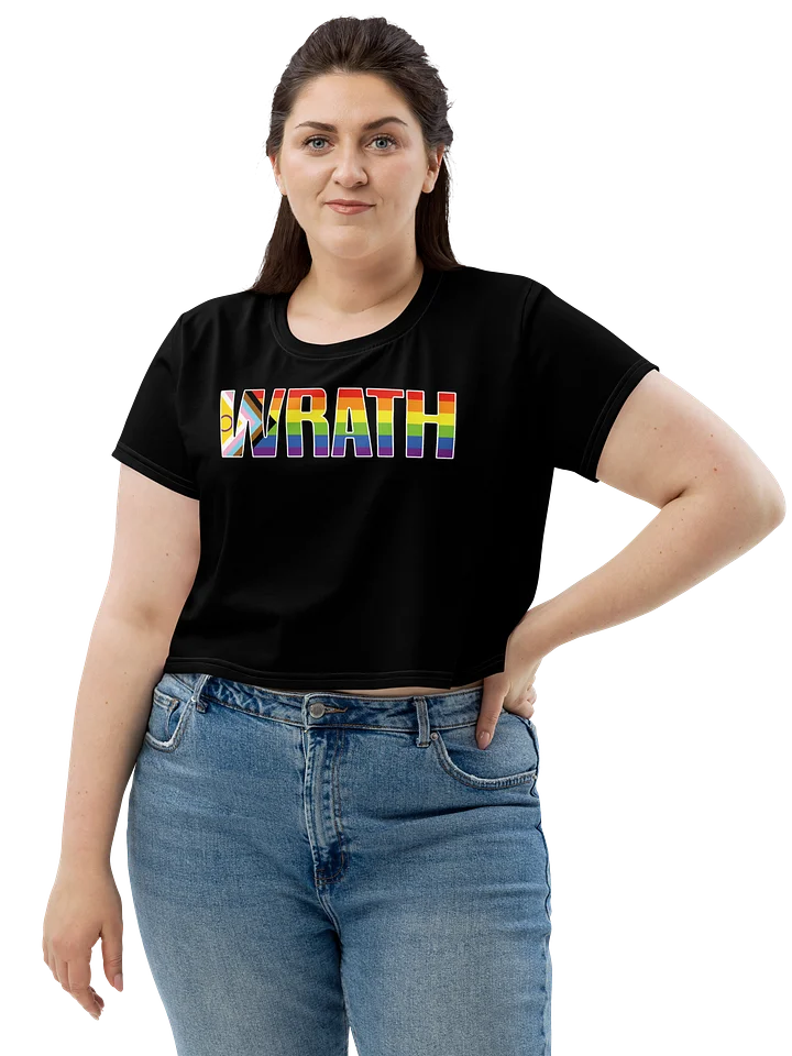 WRATH 2023 crop tee product image (2)