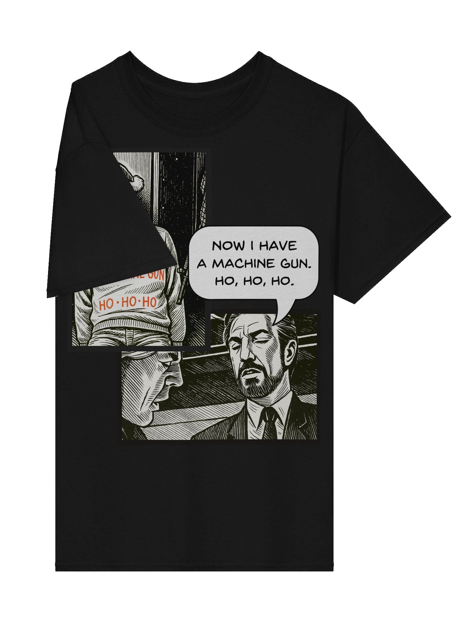 Die Hard inspired Now I Have A Machine Gun Scene Tee product image (36)