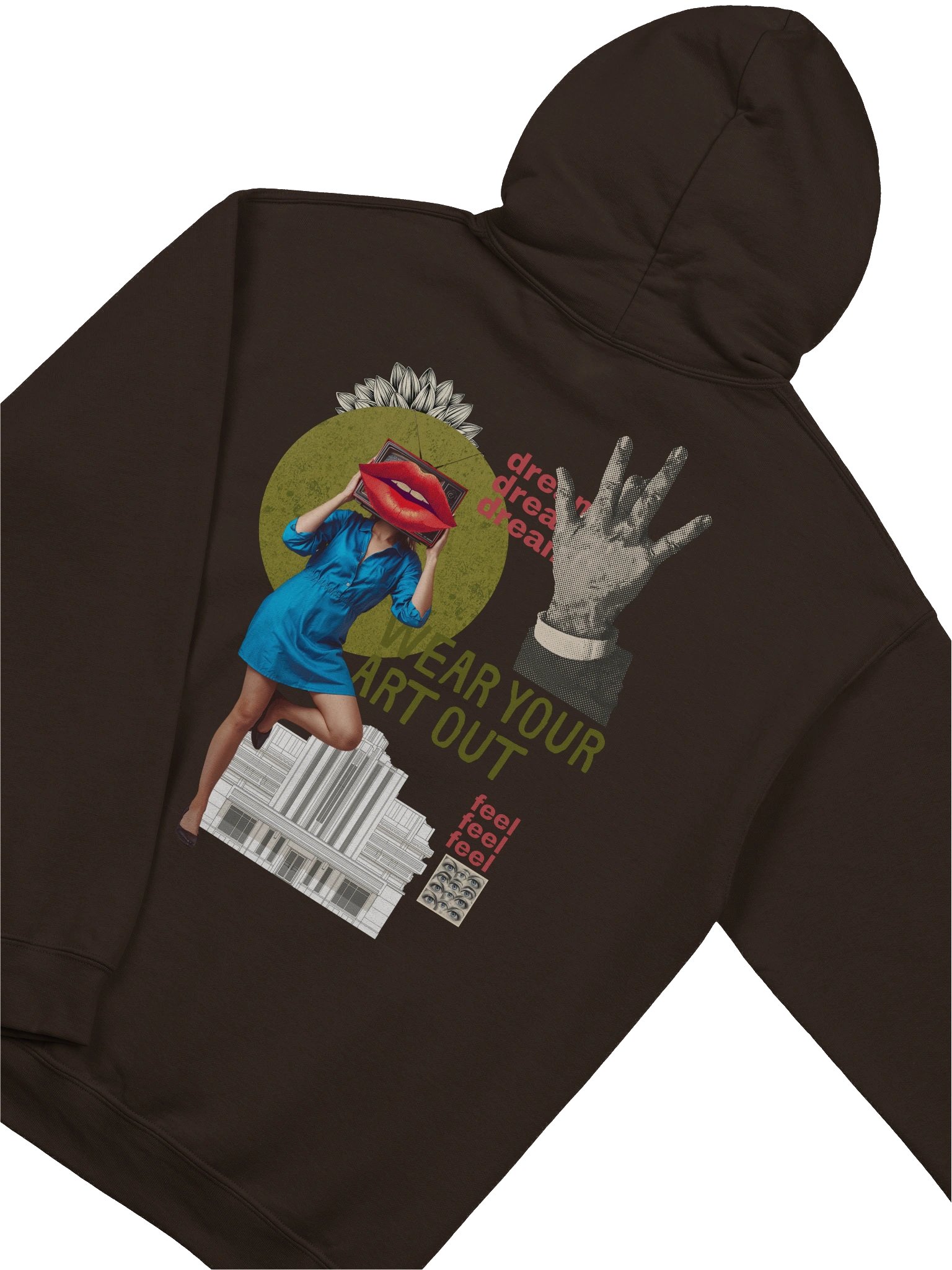 WEAR ART COLLAGE hoodie product image (13)