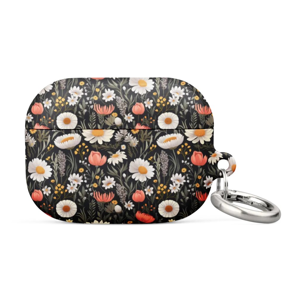 Blossom Elegance: Noir Garden All-Over Print AirPods® Pro Gen 1 and 2 Gen 1 and 2, Gen 3 Cases product image (7)